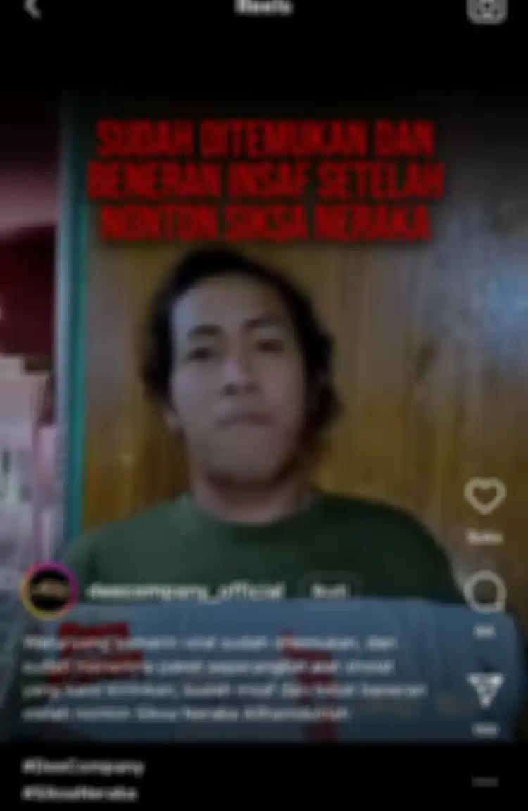 Inces Febri dapat paket dari Dee Company