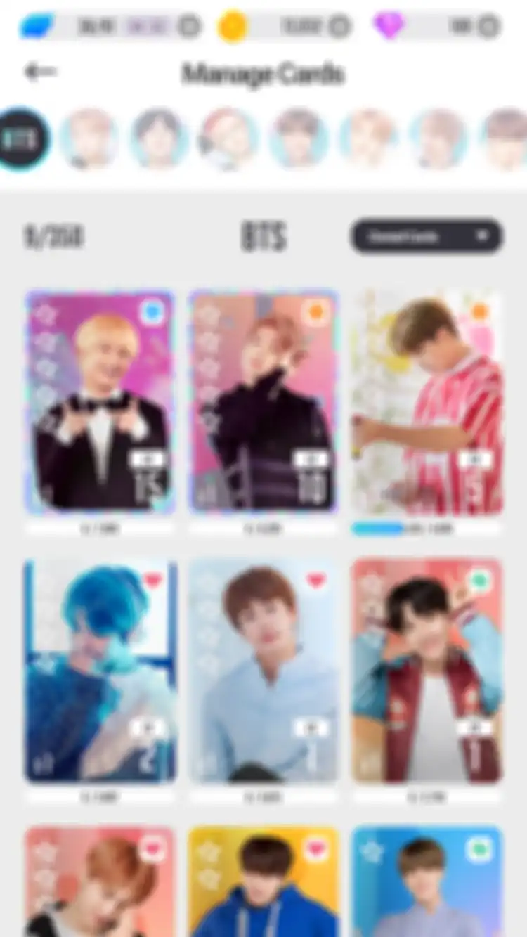 Member Card BTS