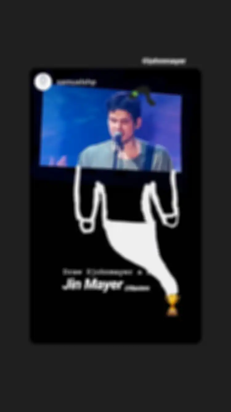 Foto Editan Konser John Mayer di Jakarta