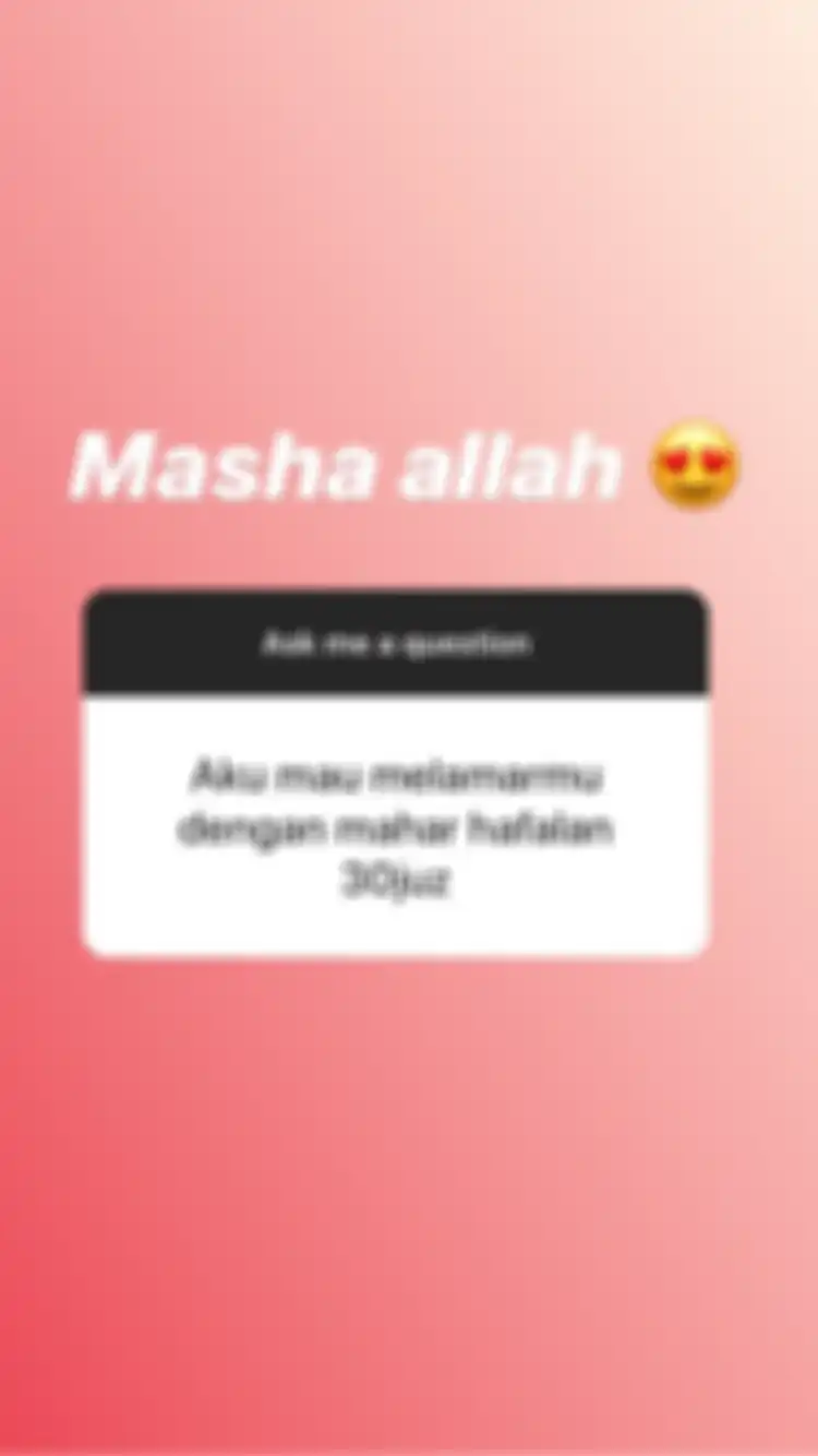 reaksi Ayu Ting Ting saat ada fans yang melamarnya dengan mahar hafalan 30 juz