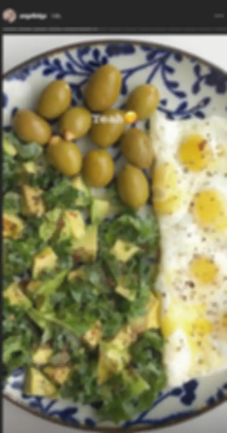 Menu sarapan Angel Lelga