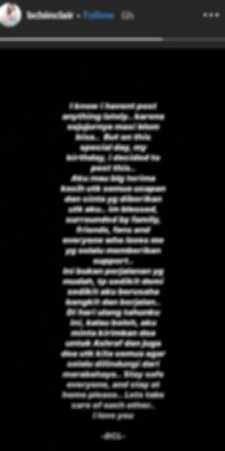 Bunga Citra Lestari Unggah Kata-Kata untuk Pertama Kali Usai Kepergian Ashraf Sinclair Meski Belum Kuat Hati, di Hari Ulang Tahun Ibunda Noah Inginkan Kado Khusus Ini