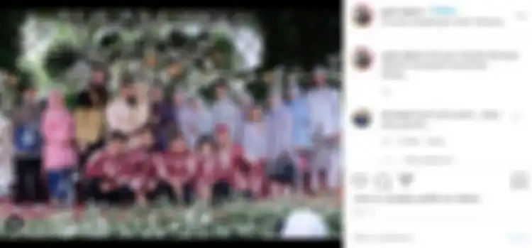 Unggahan Ayah Lesty Kejora di pernikahan Rizki DA