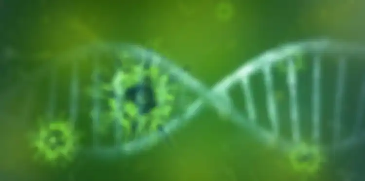 Ilustrasi virus corona 