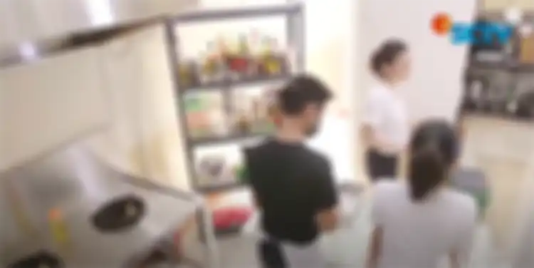 Dapur rumah Agnez Mo