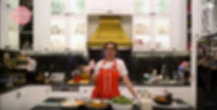 Dapur di rumah Nindy
