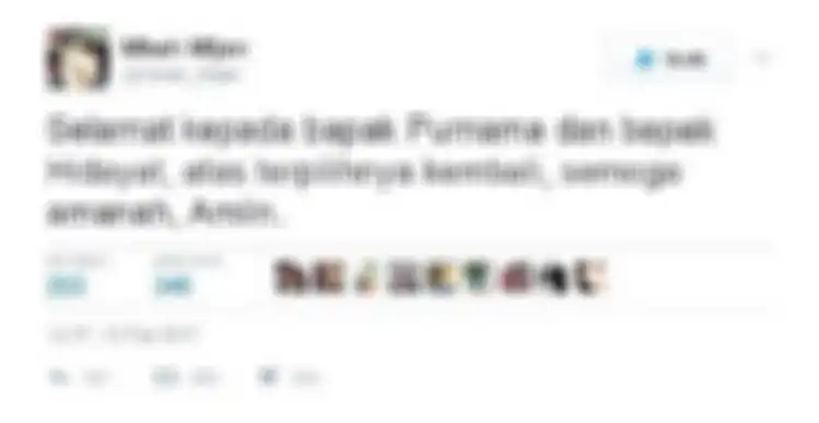 Tangkapan cuitan Mbah Mijan