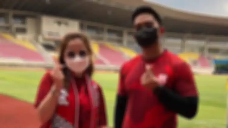 Michelle Kuhnle dan Kaesang Pangarep