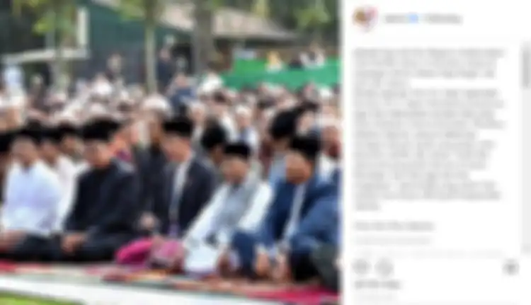 Presiden Jokowi lakukan shalat Idul Fitri di Bogor
