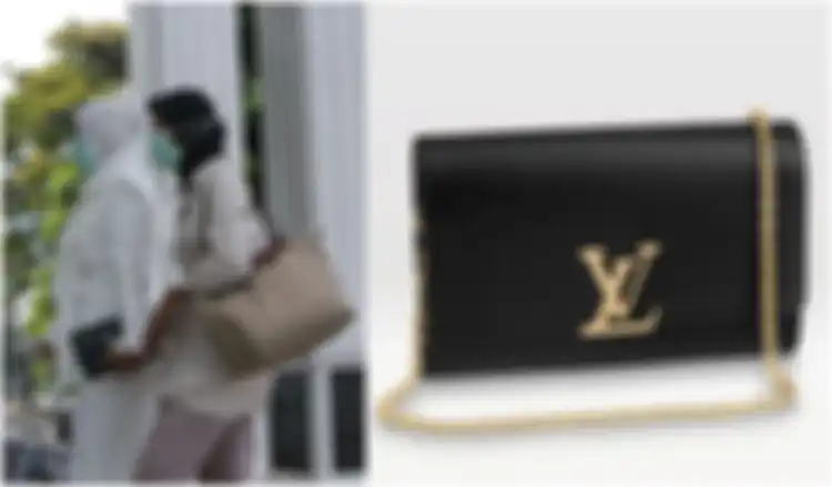 Istri Teddy Minahasa tenteng tas branded seharga rp 35 juta saat hadiri persidangan suaminya