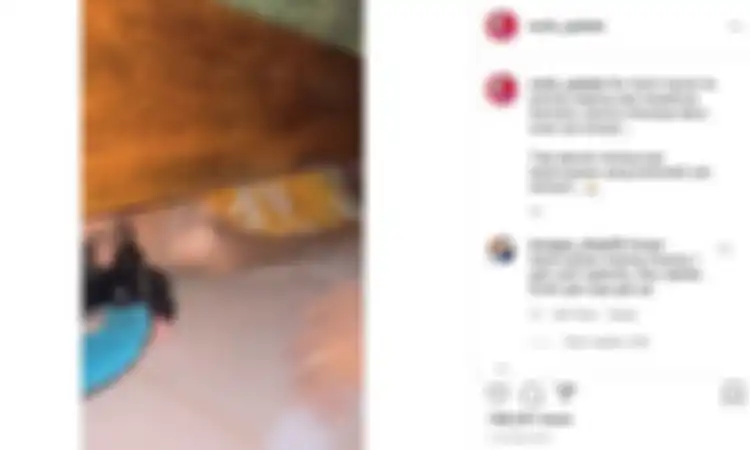 Momen ibu hamil bersembunyi di bawah tempat tidur saat gerhana bulan