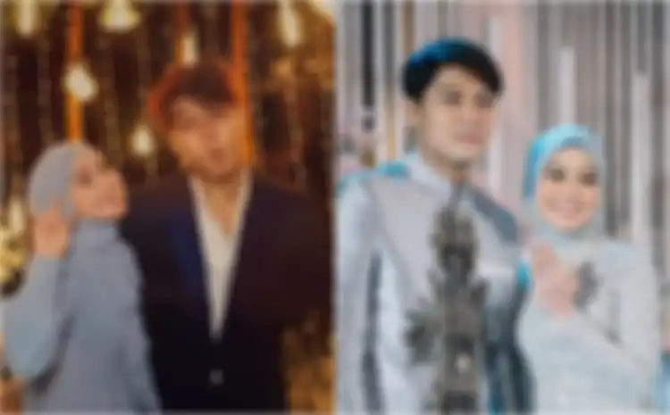 Rizky Billar dan Lesti Kejora.