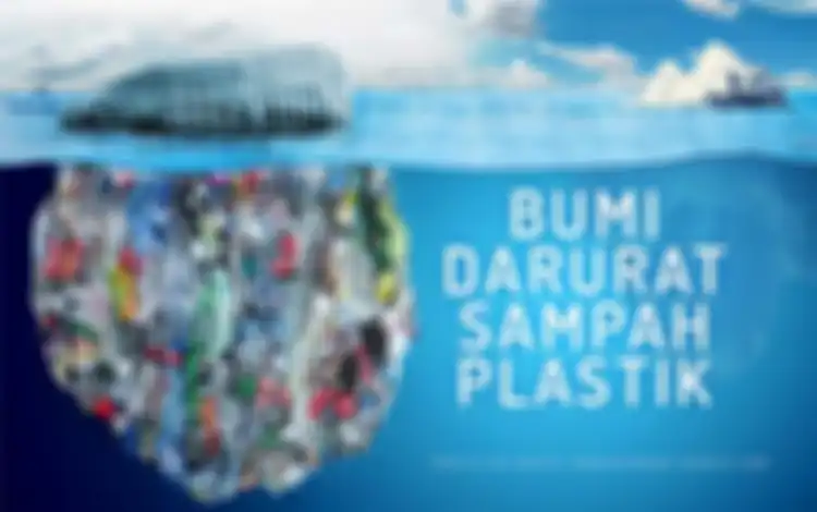 ilustrasi darurat sampah plastik