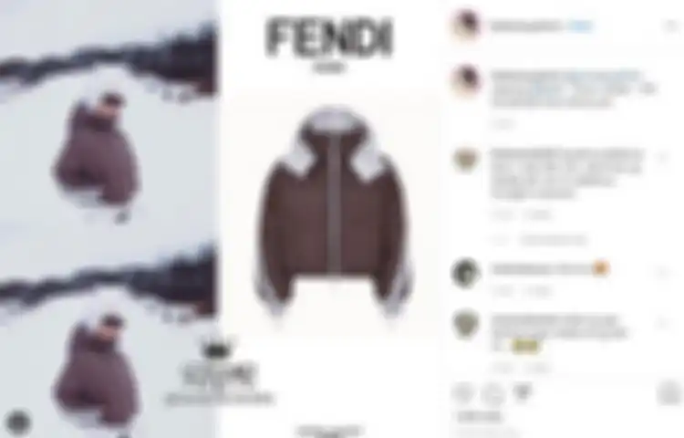 Jaket Fendi Syahrini