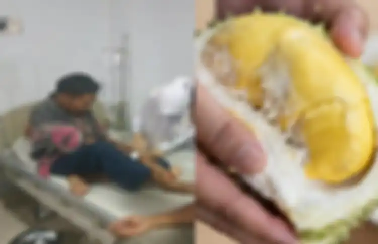 Tertelan biji durian, pria ini sudah 3 hari tidak makan dan minum