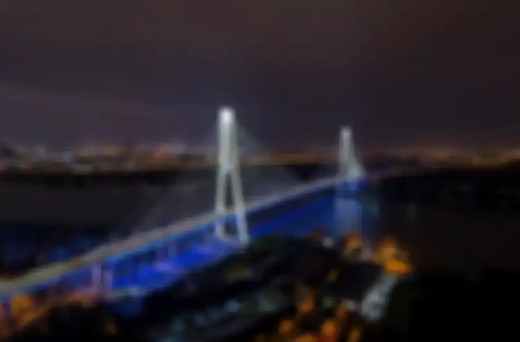 Sistem pencahayaan IoT di Jembatan Xupu, Shanghai China memakai 7.800 Philips LED luminer