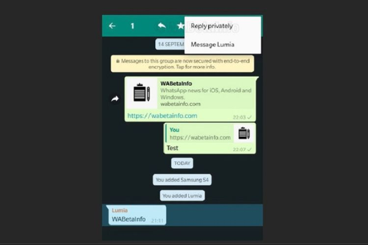 Fitur terbaru WhatsApp