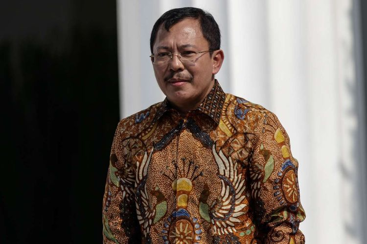 Menteri Kesehatan, Terawan sebelum pelantikan menteri-menteri Kabinet Indonesia Maju di Istana Negara, Jakarta, Rabu (23/10/2019). 