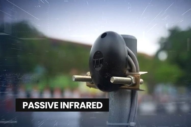 Sensor Infrared untuk uji praktik SIM