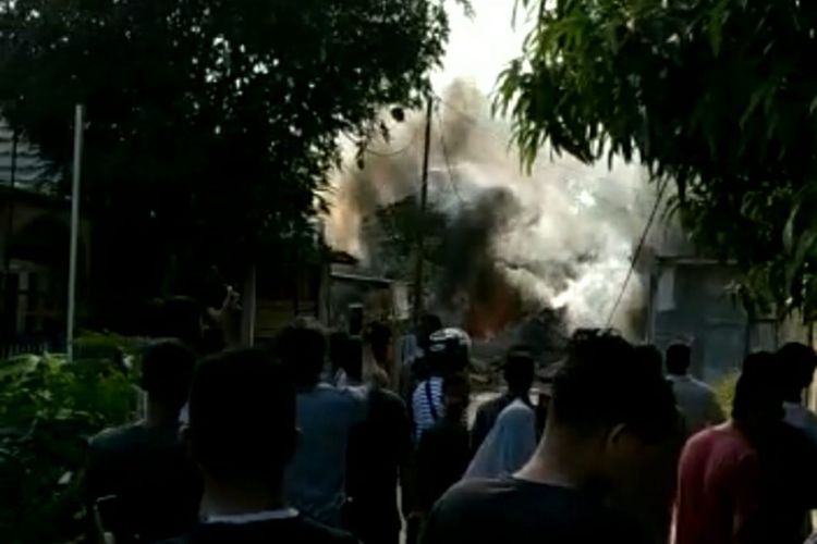 Pesawat tempur TNI AU jatuh di Riau