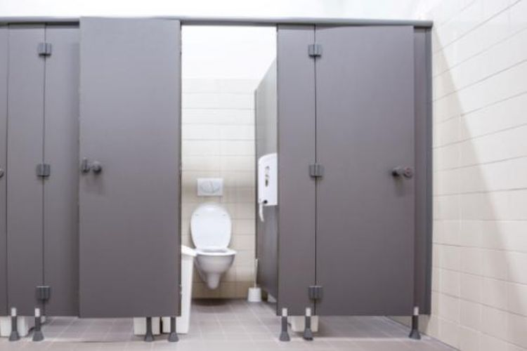 Ilustrasi toilet umum.