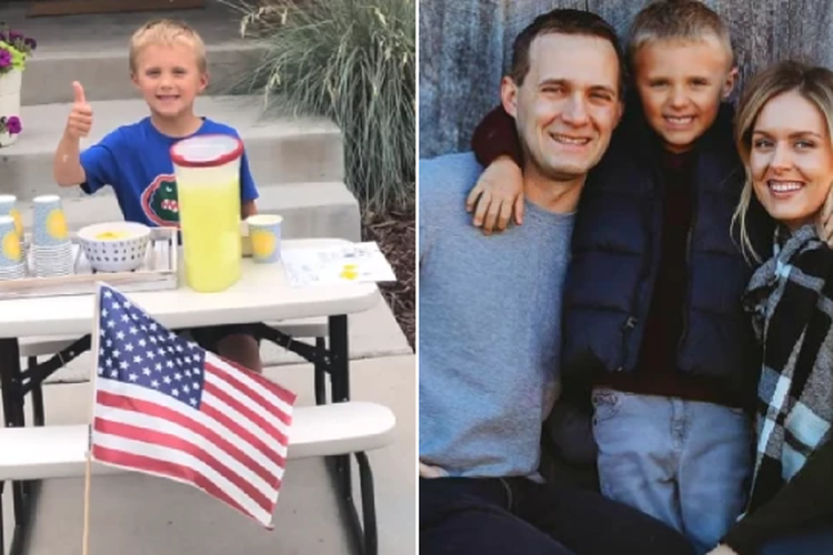 Ditinggal Ayahnya Wafat Karena Kanker,  Bocah 6 Tahun Rela Berjualan untuk Ajak Ibunya Berkencan