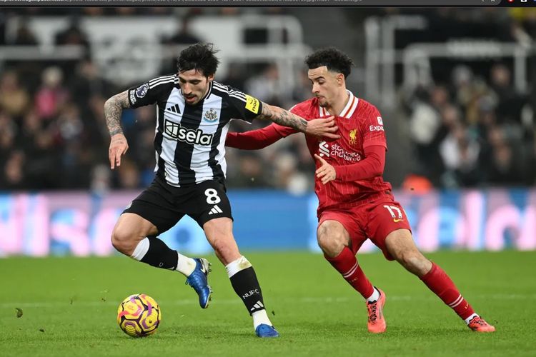 Prediksi Lengkap Newcastle vs Liverpool EPL 2025