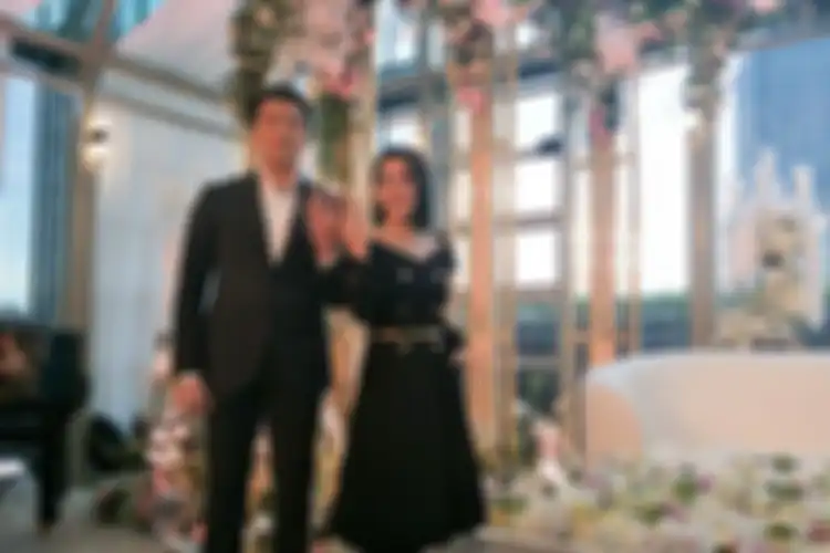Reino Barack dan Syahrini tunjukkan cincin pernikahan 