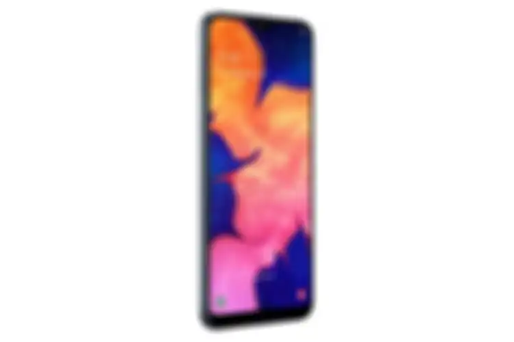 Tampak Samping Kiri Samsung A10 Hitam