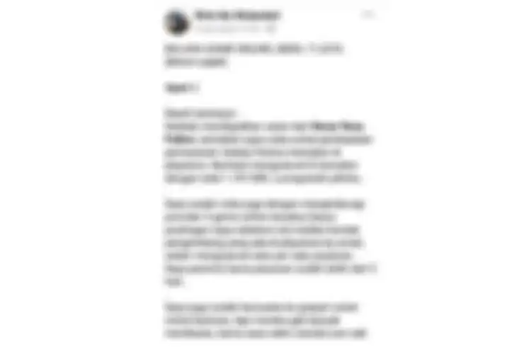 Screenshoot curhatan Ririn Ike Wulandari (37), seorang ibu di Kediri, Jawa Timur yang mendapat tagihan pembayaran game online anaknya hingga lebih dari Rp 11 juta, di akun Facebooknya