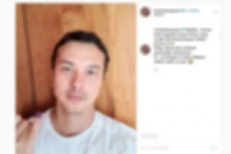 Foto selfie Nicholas Saputra yang sudah mengikuti pemilu