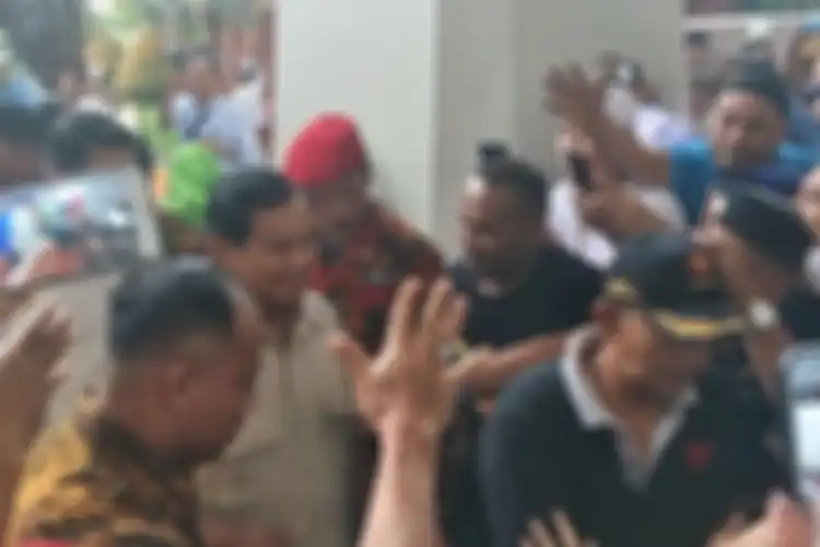 Calon presiden nomor urut 02 Prabowo Subianto