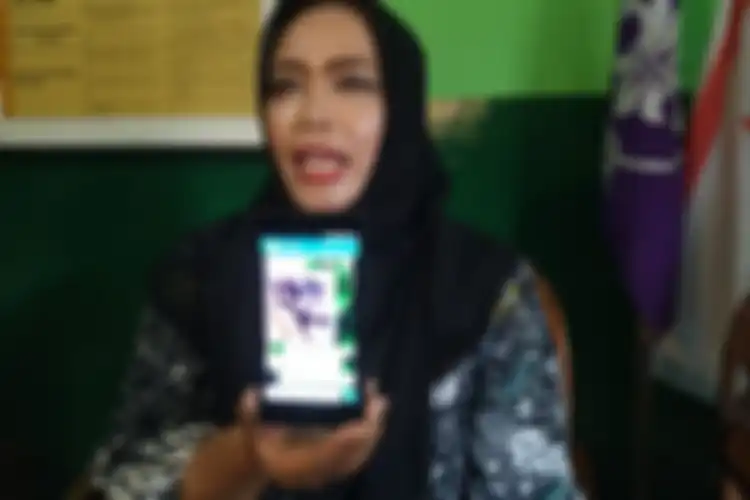 Agnes Kusuma Handari, wanita asal Sukabumi yang dituding jadi perekam video viral.