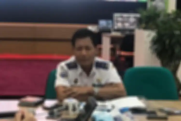 Ketua Harian Posko Nasional Angkutan Lebaran Terpadu, I Nyoman Sukayadnya, di Gedung Kementerian Perhubungan, Jakarta Pusat, Sabtu (8/6/2019).