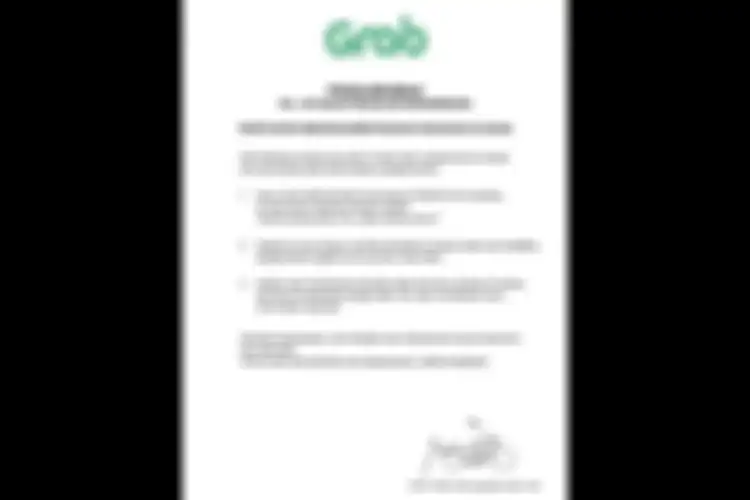Surat edaran kocak GrabID