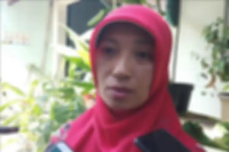 Kepala Puskesmas Mojosongo, dr Nur Indah Ekowati di Puskesmas Mojosongo, Boyolali, Jawa Tengah, Kamis (25/7).