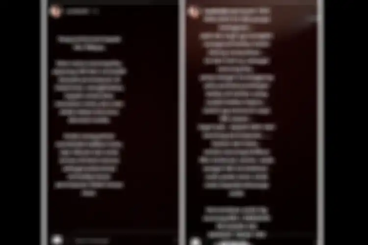 Tangkapan layar Instagram story Aura Kasih