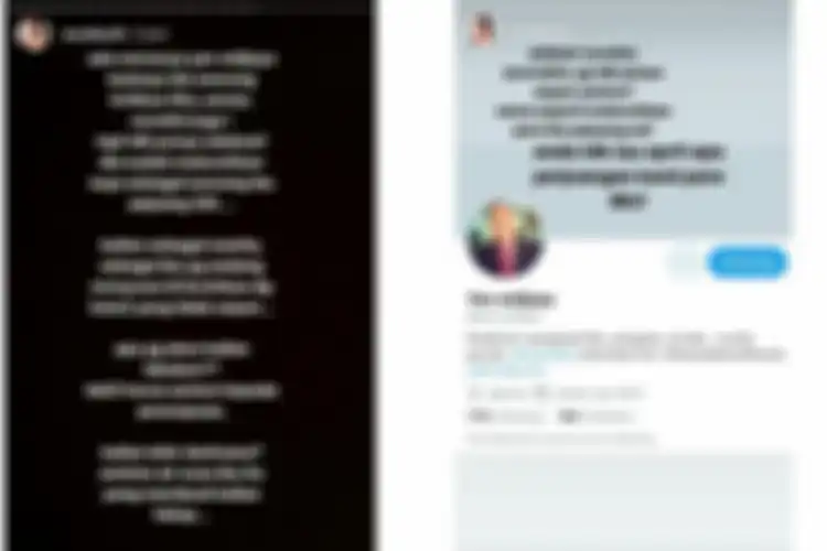 Tangkapan layar Instagram story Aura Kasih