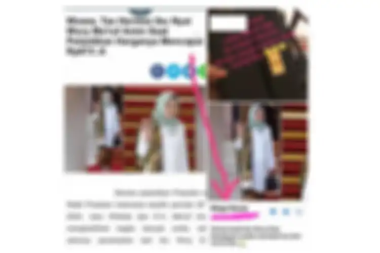 Foto tangkapan layar yang beredar menyebutkan tas yang digunakan Wuri Esti Handayani adalah tas bermerek dengan harga Rp 672 juta. Ternyata, tas yang digunakan adalah produk lokal.