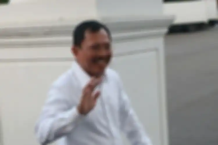 Kepala RSPAD Gatot Soebroto Mayjen dr. Terawan Agus Putranto datang ke Istana.