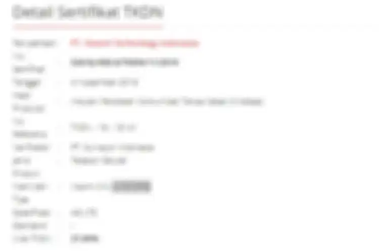 Sertifikat TKDN Mi Note 10
