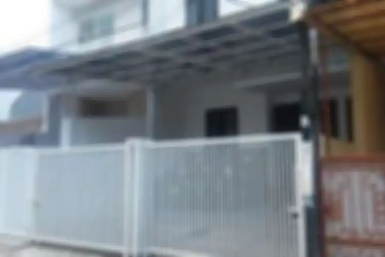 Tampilan depan rumah Saipul Jamil yang sudah dijual.