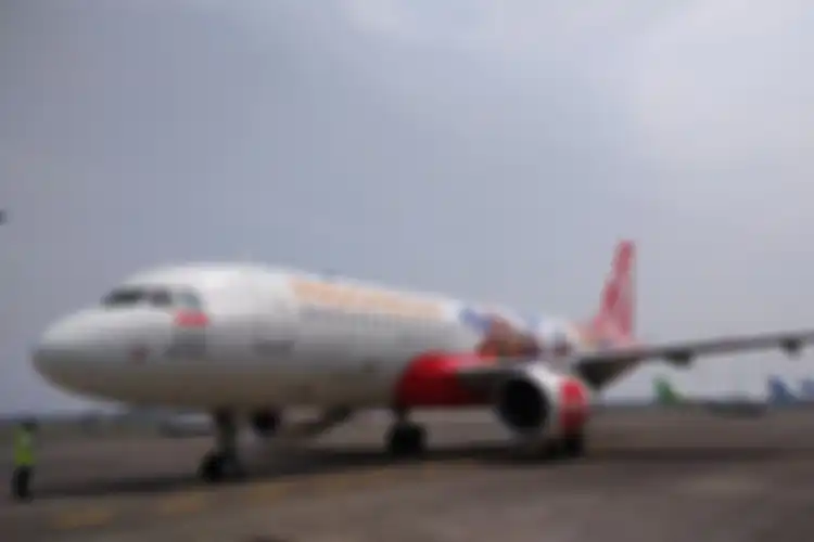 ilustrasi pesawat Air Asia