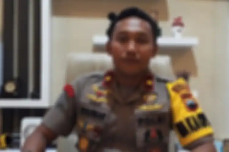 Wakapolres Klaten, Kompol Zulfikar Iskandar menjelaskan kronologi dan motif pelaku pembunuhan ayah kandung di Klaten