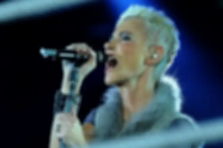 Vokalis Roxette, Marie Fredriksson saat tampil di Cologne, Jerman, pada 19 Maret 20111. Marie Fredriksson meninggal dunia pada usia 61 tahun, Senin (9/12/2019)