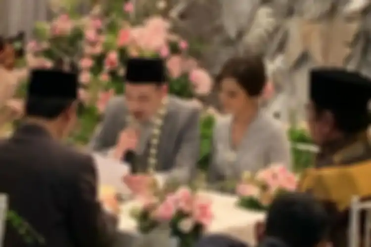 Pernikahan Cut Tari dan Richard Kevin.