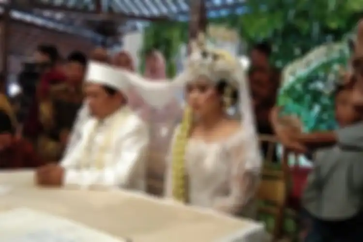 Prosesi Ijab Qabul Ginanjar dan Tiara Amalia