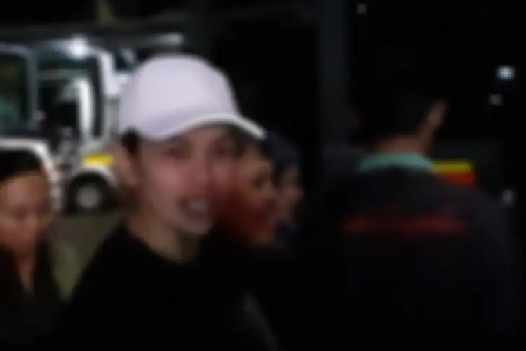 Nikita Mirzani tiba di Mapolres Jakarta Selatan, Jumat (31/1/2020), usai dijemput penyidik.