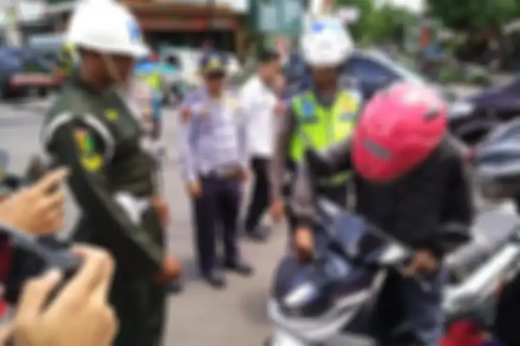 Ilustrasi Razia kendaraan bermotor salah satunya terkait pembayaran pajak