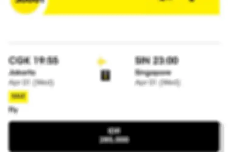 Tiket pesawat dari Jakarta ke luar negeri jadi murah.